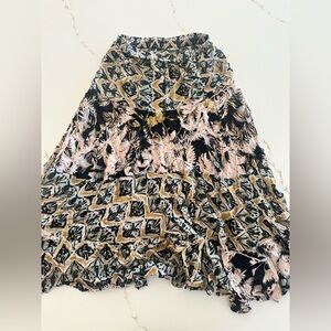 Intimately Free People Mixed Print Skirt Size M